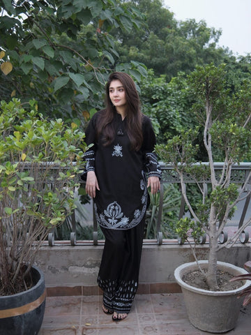 HASEEN LIBAS 2 PC STITCHED