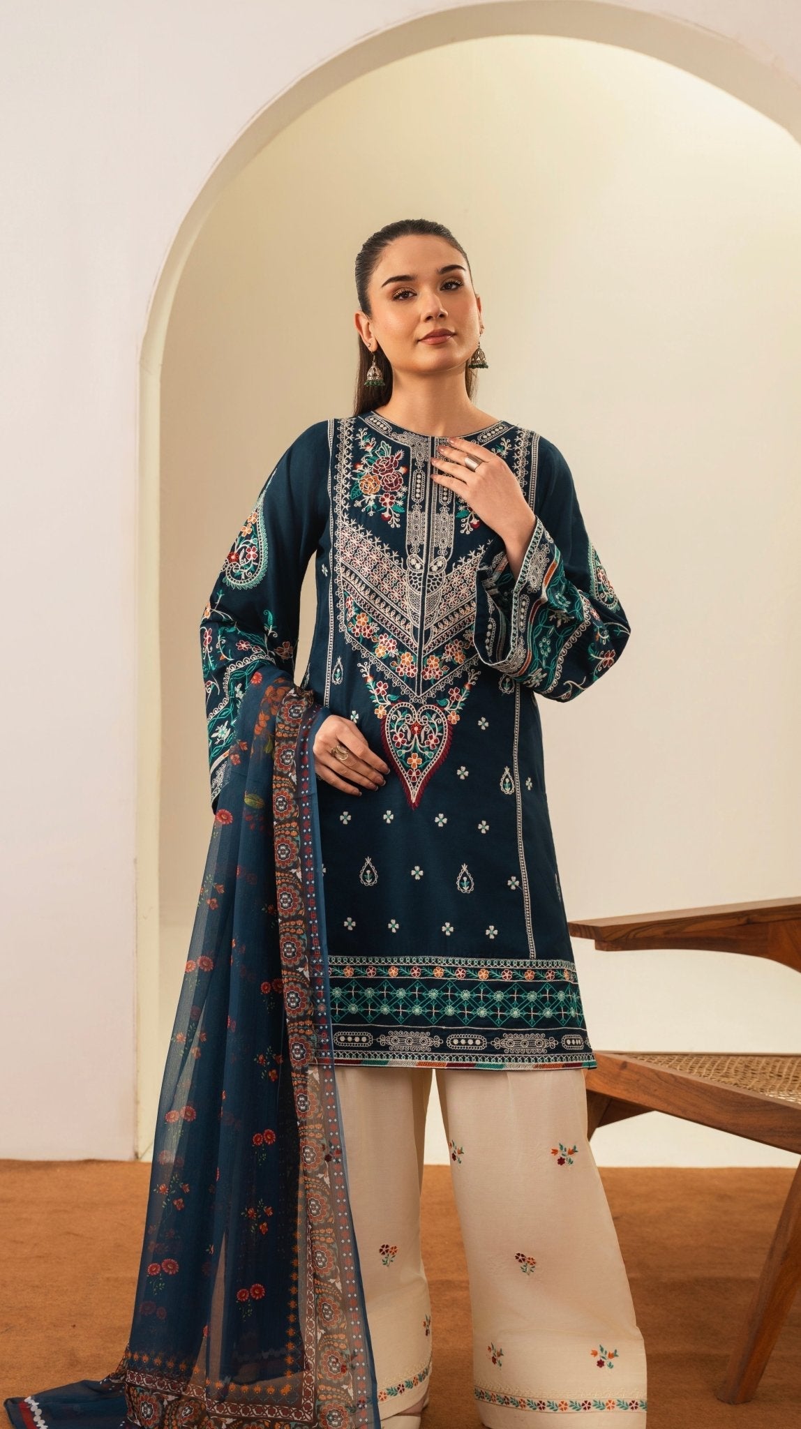 RAYA EMBODIED 3 PC - Noor - e - Ujala