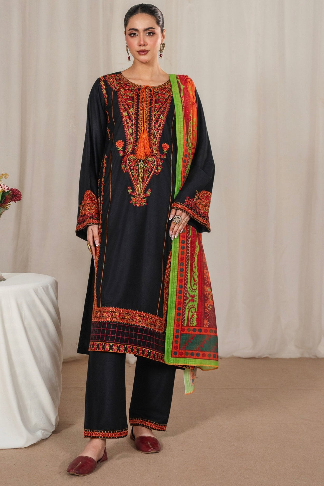 AFSANA EMBROIDED 3 PC - Noor - e - Ujala
