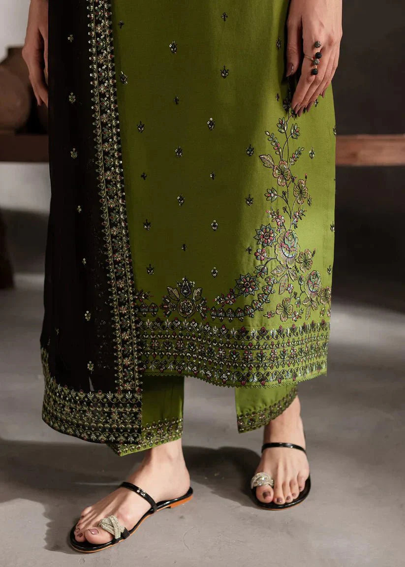 LINA EMBROIDED 3 PC - Noor - e - Ujala