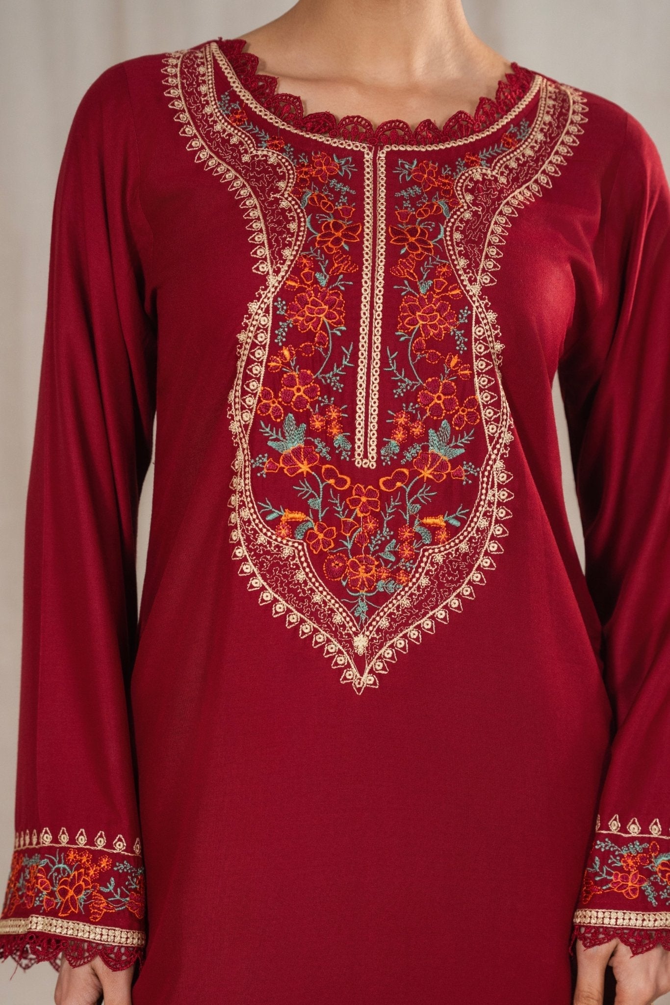 Gulaal Embroided 3 Pc - Noor - e - Ujala