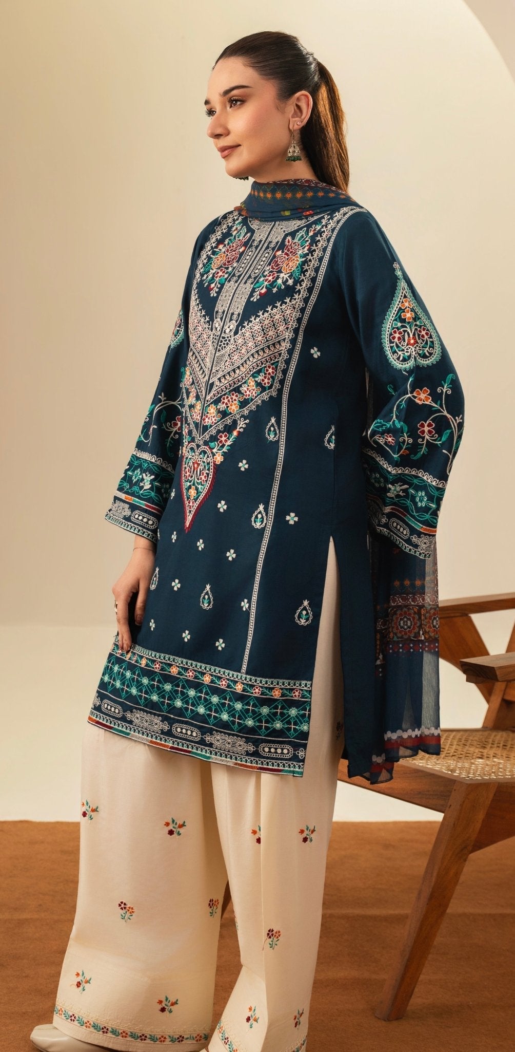 RAYA EMBODIED 3 PC - Noor - e - Ujala