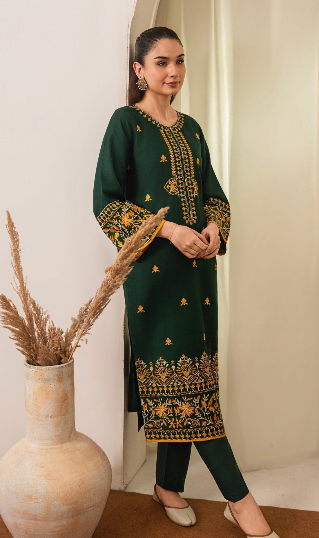 ZIMAL EMBROIDED 2PC - Noor - e - Ujala