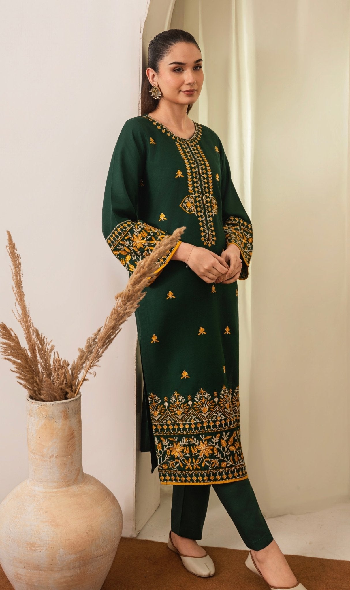 ZIMAL EMBROIDED 2PC - Noor - e - Ujala