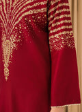 RED MIRACLE EMBROIDED 3 PC - Noor - e - Ujala