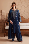 Sapphire Embroided 3 pc - Noor - e - Ujala