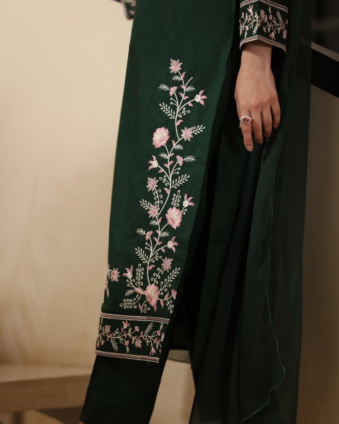 Muskan Embroidery long length - Noor - e - Ujala