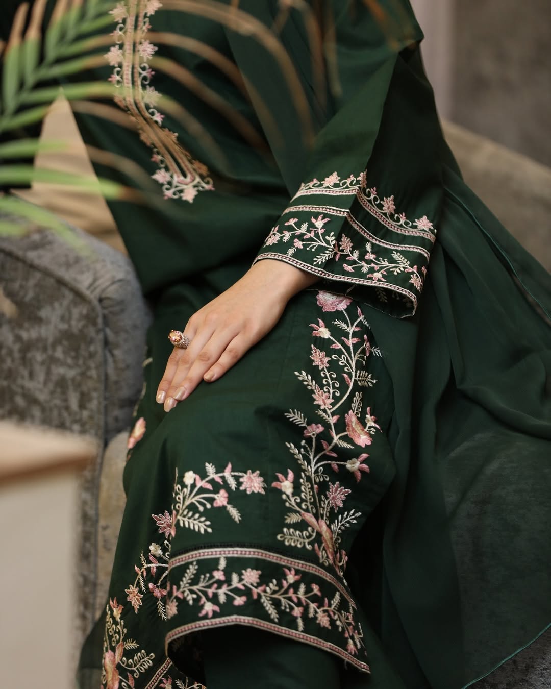 Muskan Embroidery long length - Noor - e - Ujala
