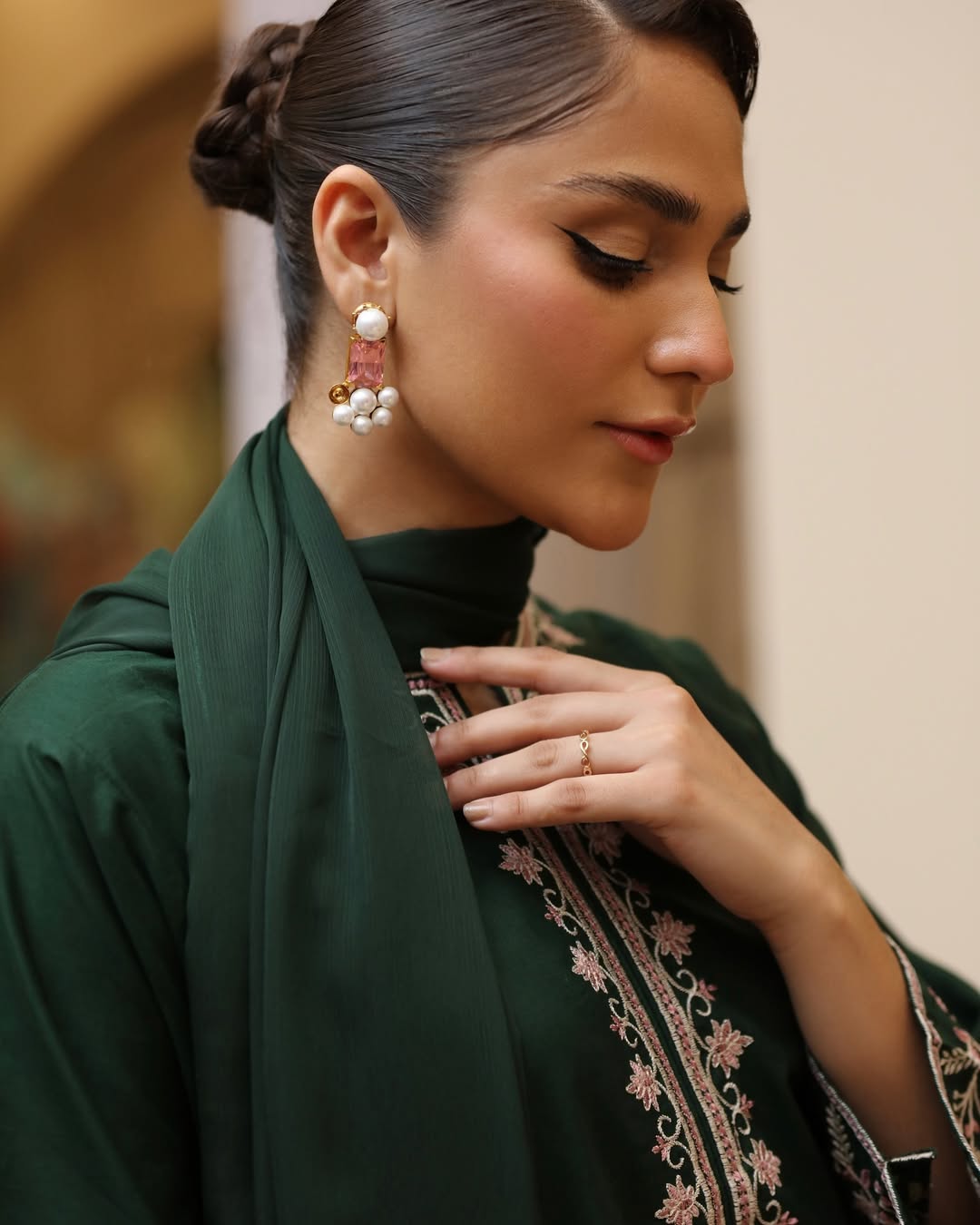 Muskan Embroidery long length - Noor - e - Ujala