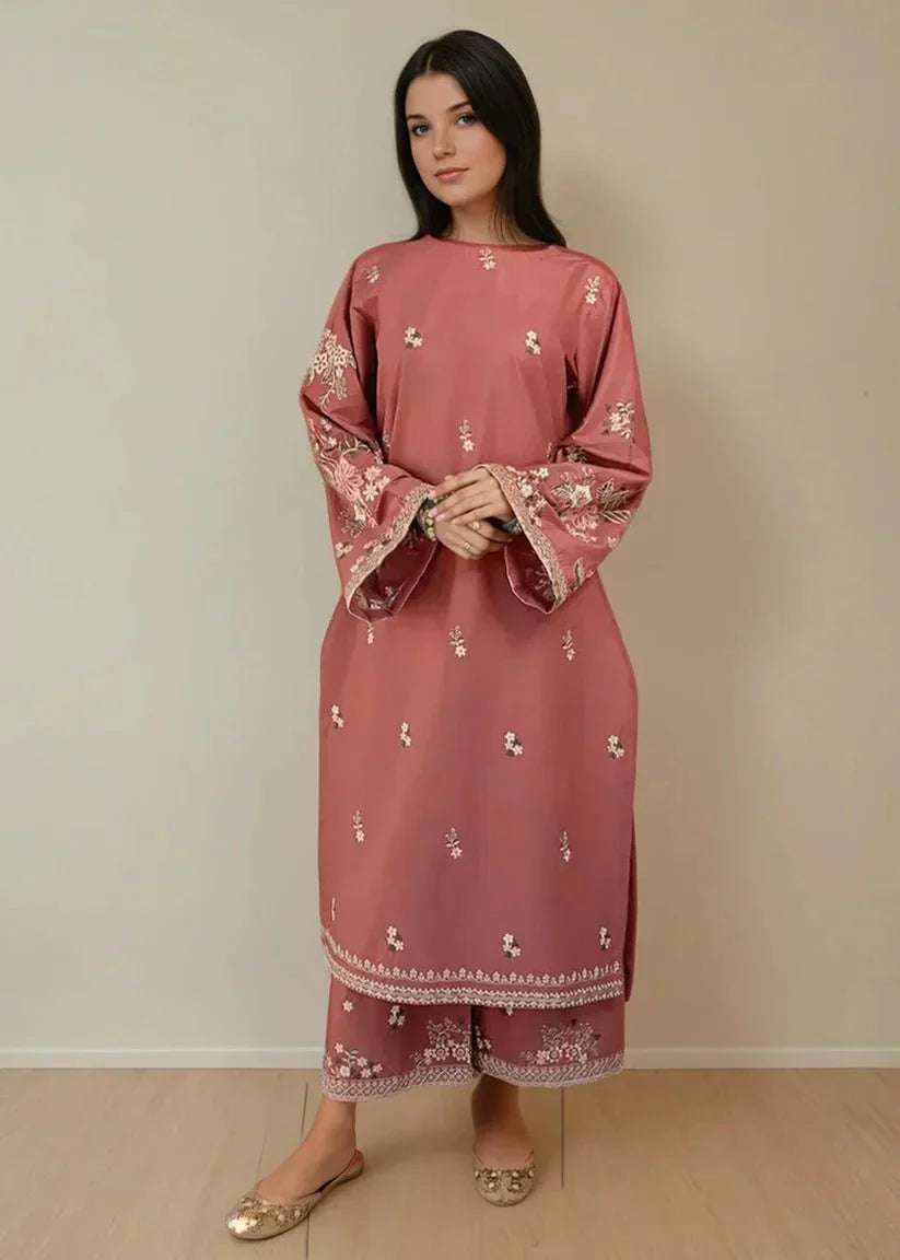 CYRA EMBROIDED 2 PC - Noor - e - Ujala