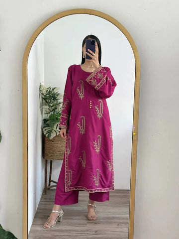 Jasmine Embroidery 2pc - Noor - e - Ujala