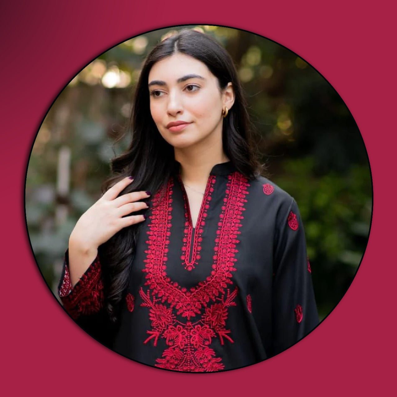 AURA EMBROIDED 2 PC - Noor - e - Ujala