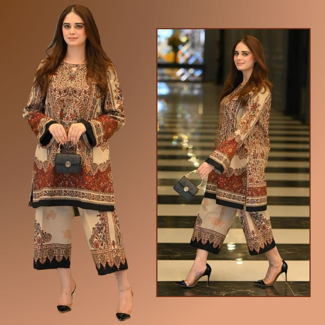 BROWNIE CO - ORD SETS - Noor - e - Ujala