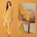 CORNISH EMBROIDED 3 PC - Noor - e - Ujala