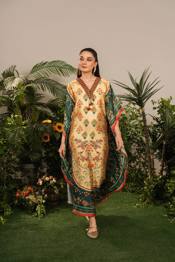 DAFFODILS KAFTAN 2 PC - Noor - e - Ujala