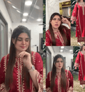CRANBERRY Embroided 2 pc - Noor - e - Ujala