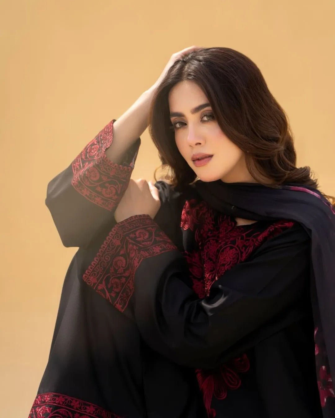 Marina 3 pc stitched - Noor - e - Ujala