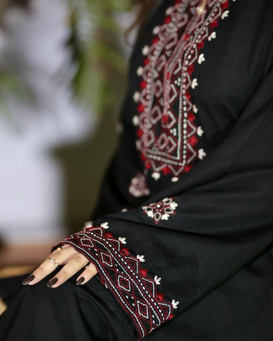 SINDHI LONG LENGHT EMBROIDERY 2PC - Noor - e - Ujala
