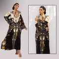 BLACK BEAN KAFTAN - Noor - e - Ujala
