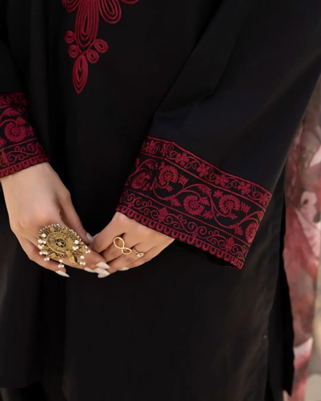 Marina 3 pc stitched - Noor - e - Ujala