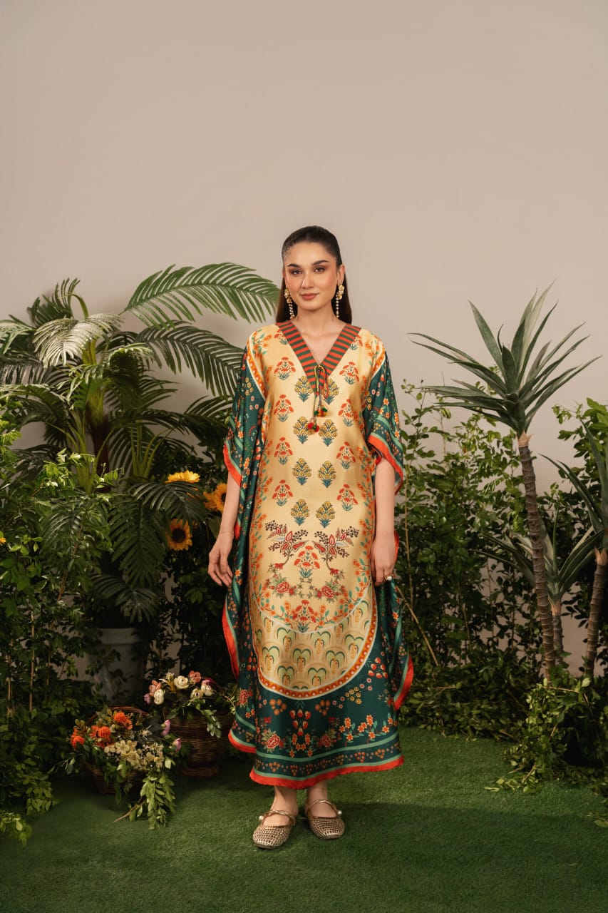 DAFFODILS KAFTAN 2 PC - Noor - e - Ujala